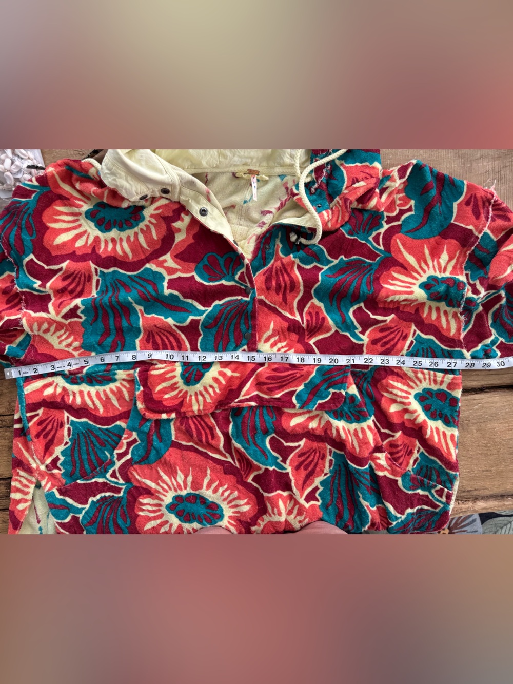 Free People Bali Summer Market Pullover~ Oversized Medium ~ 🌺 - Picture 8 of 9